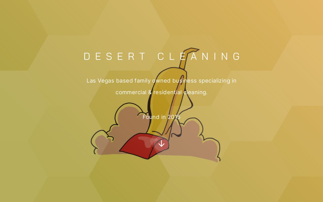 Desert cleaning